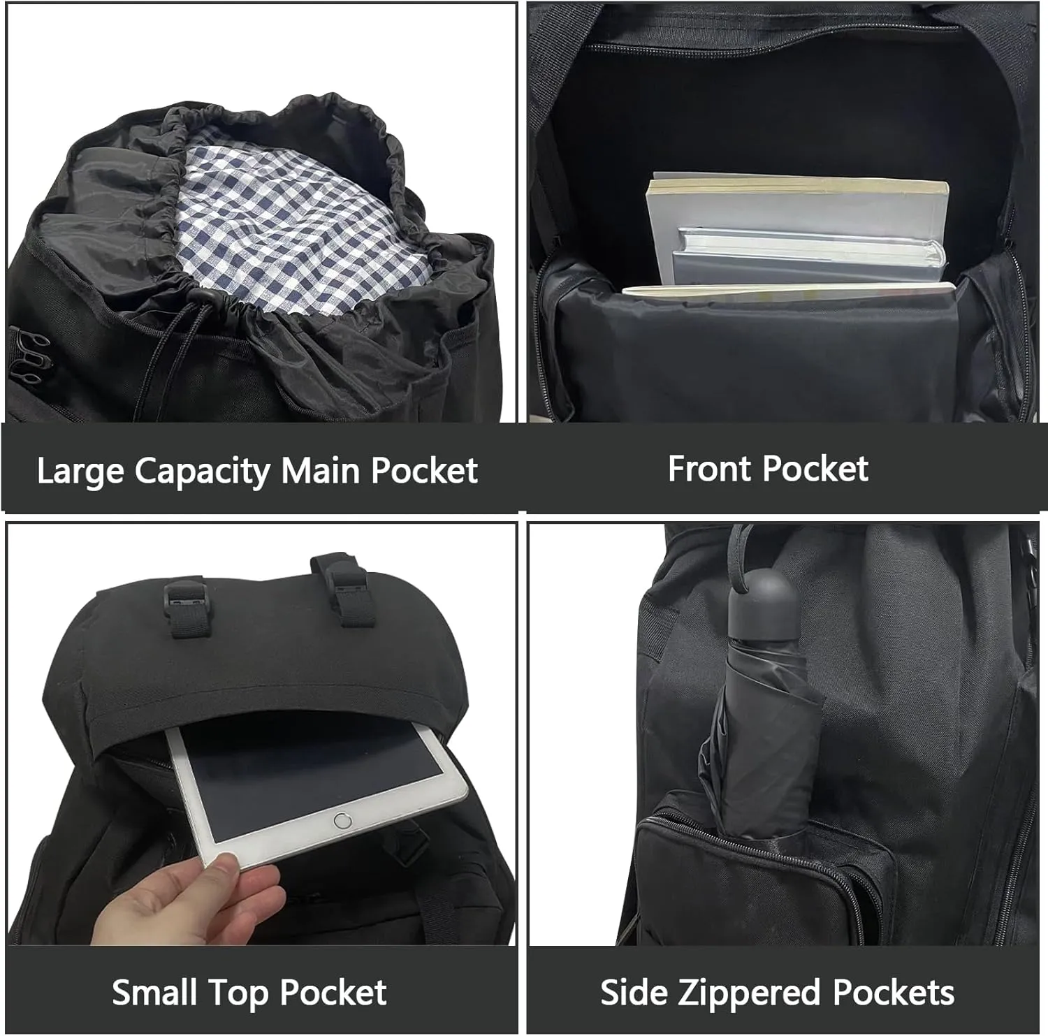 80L 100 Liters Camping Hiking Military Tactical Backpack,Water Resistant Large Travel Daypacks Outdoor MOLLE Rucksack