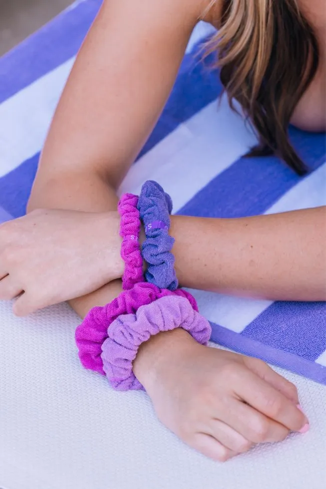 Antigua Small Terry Cloth Scrunchie