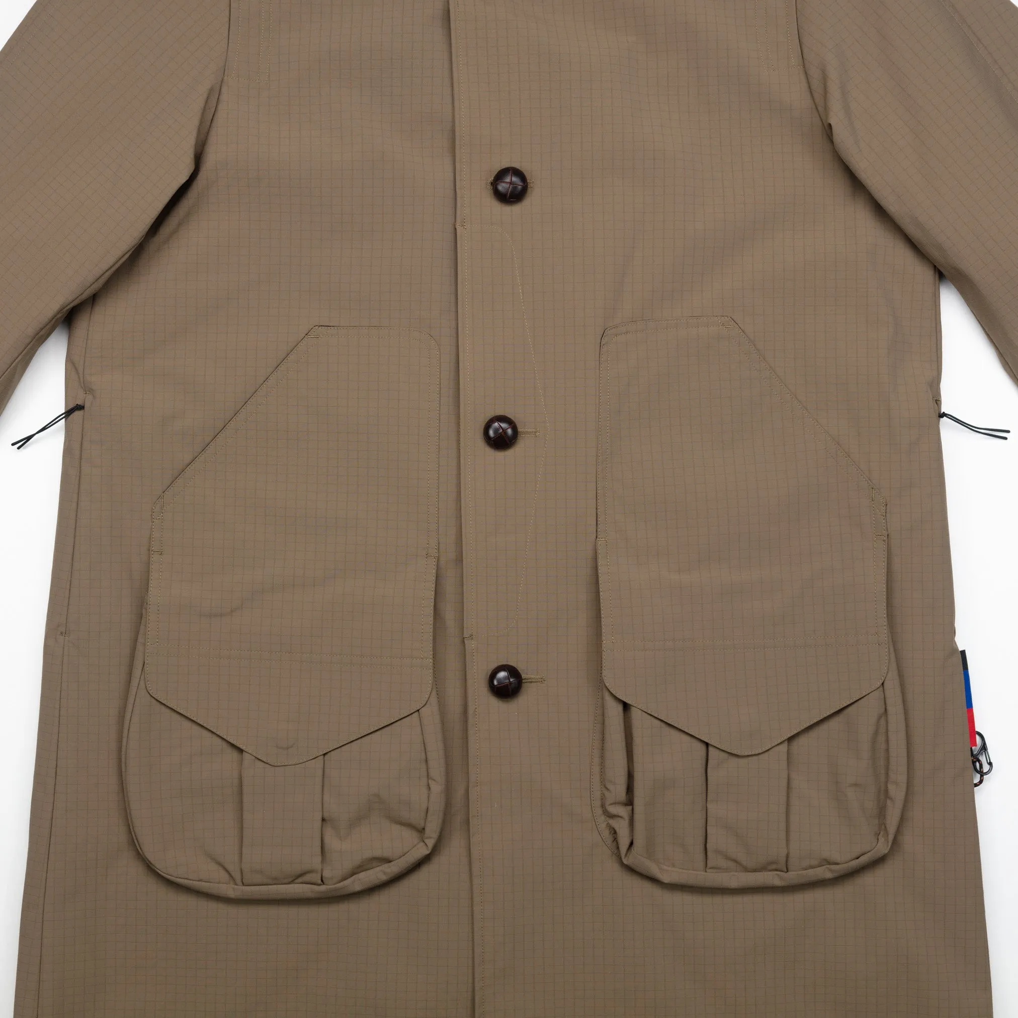 Country Coat in Military Green Ripstop