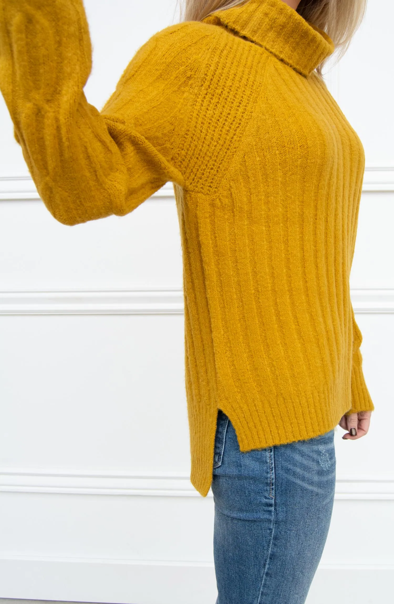 Dijon Cable Knit Sweater
