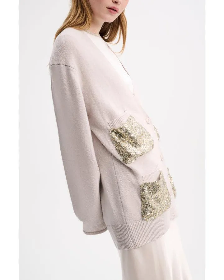 Dorothee Schumacher Patched Coziness Cardigan