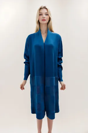 Fancy Long Knitted Cardigan