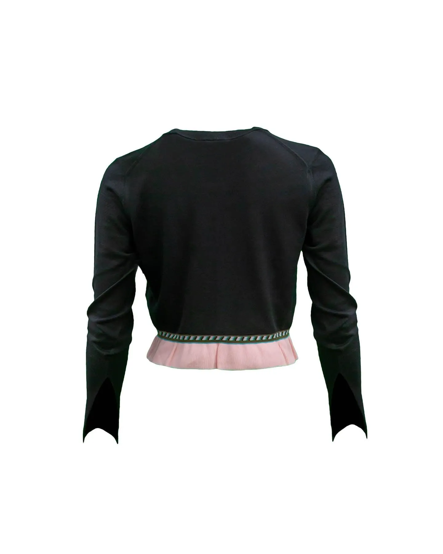 Graceful Stripes Cropped Cardigan