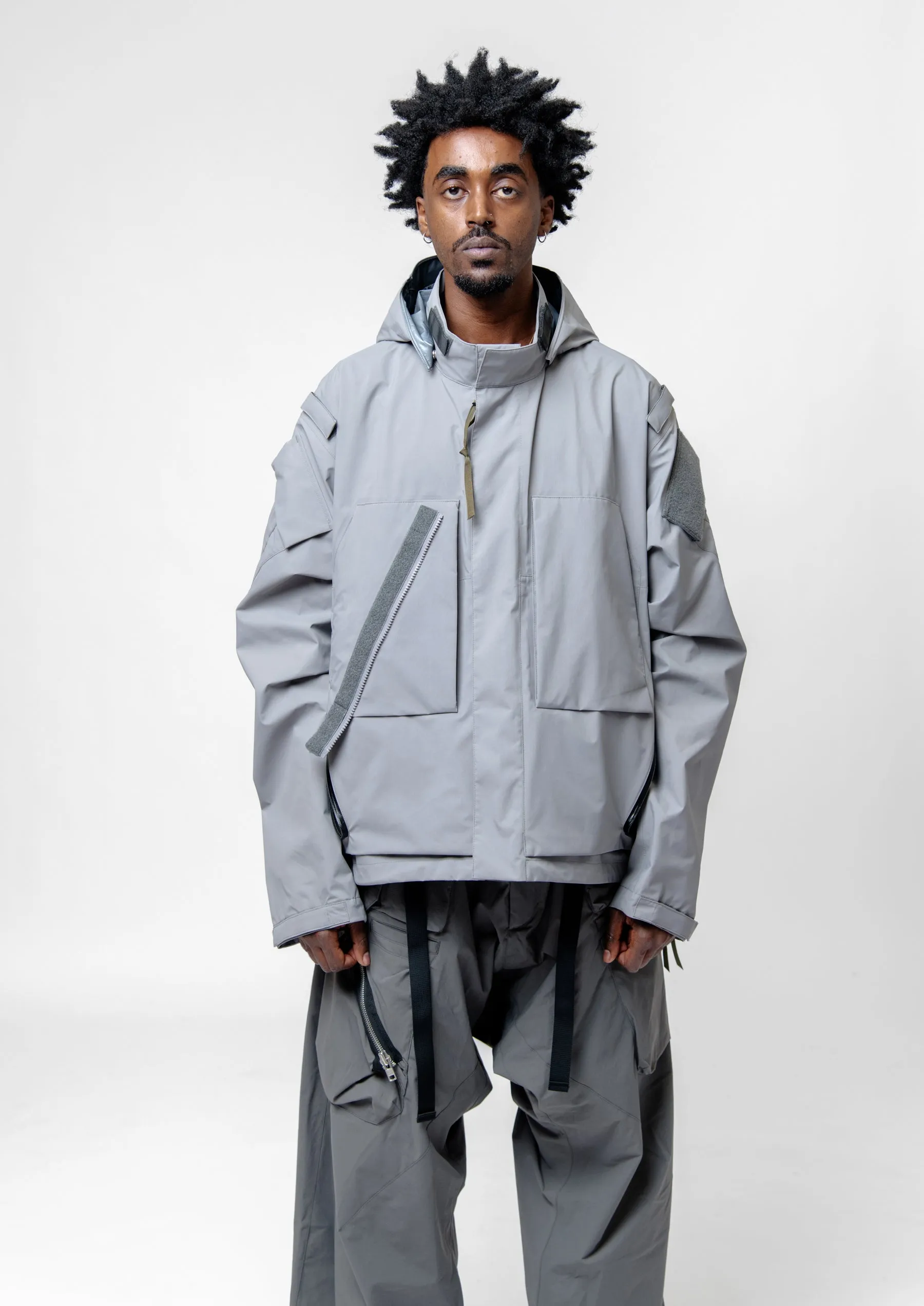 J14-GT 3L Gore-Tex Interops Jacket Gen.1 Hardshell (WP) Hellgrau