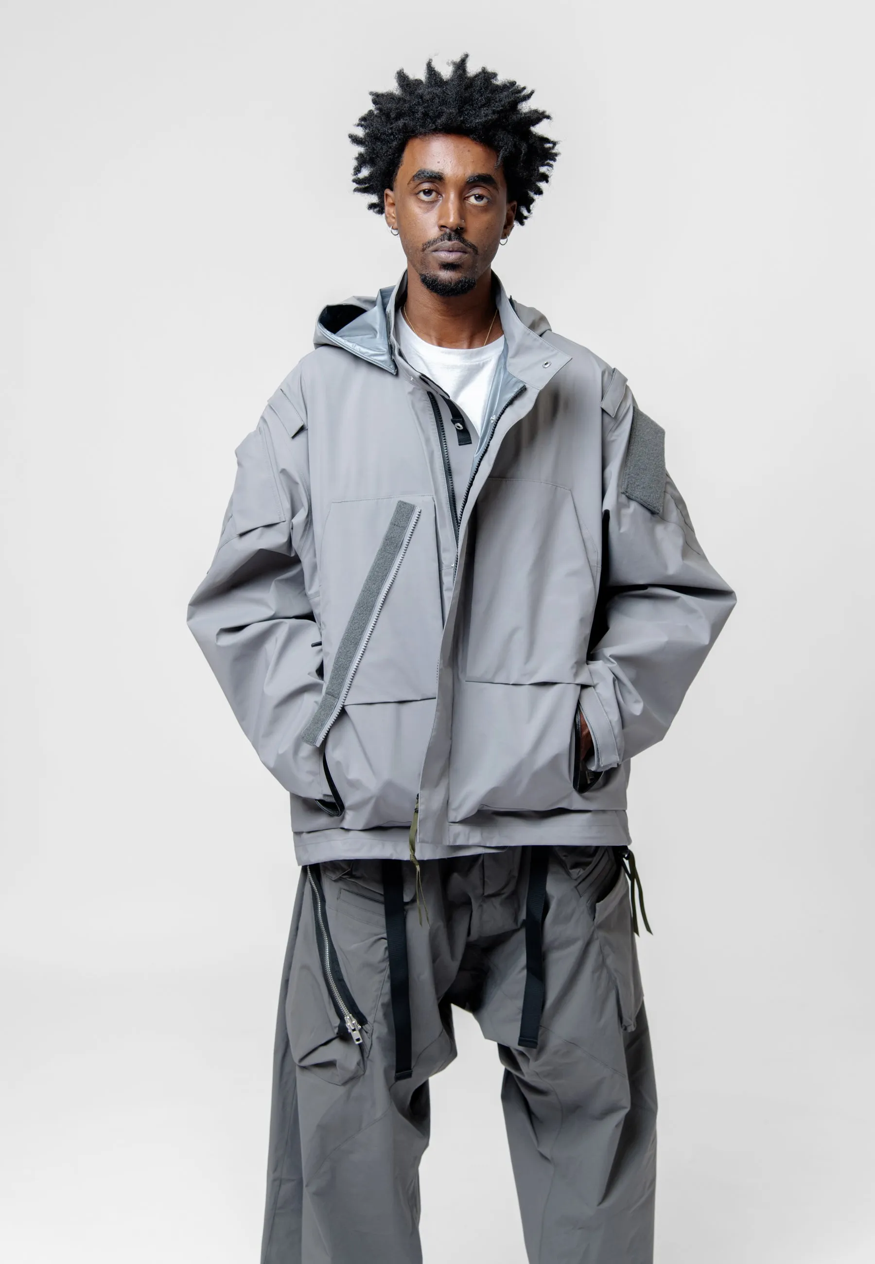 J14-GT 3L Gore-Tex Interops Jacket Gen.1 Hardshell (WP) Hellgrau