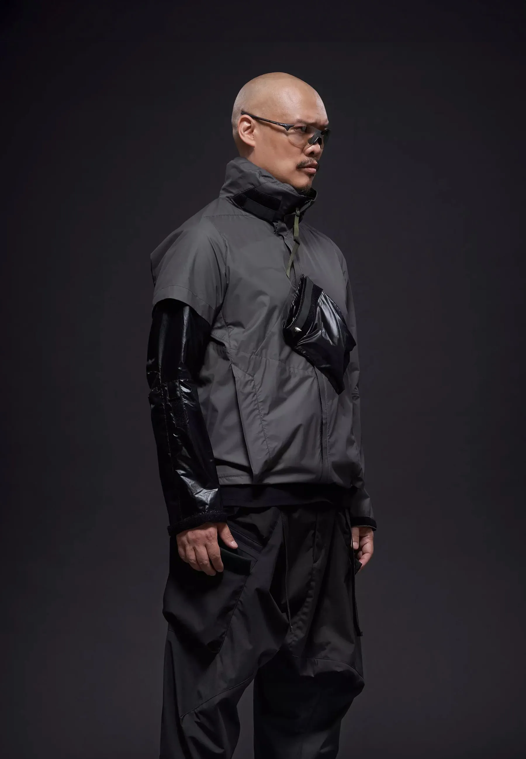 J36-WS Windstopper Interops Jacket Gen.1 Hardshell (WR) Grey
