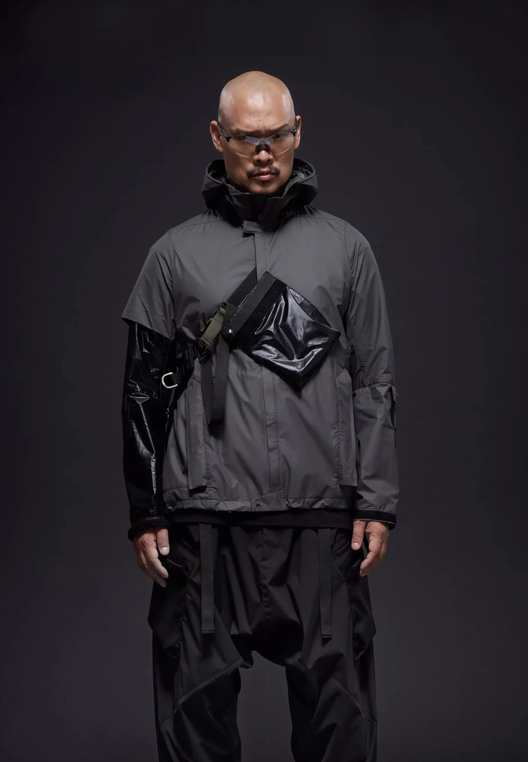 J36-WS Windstopper Interops Jacket Gen.1 Hardshell (WR) Grey