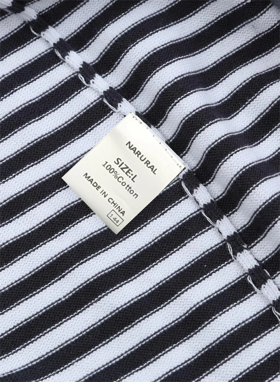 Womens Short Sleeve Sweaters Summer Casual Crewneck Striped Color Block Knitted Cotton Trendy Pullover Tops